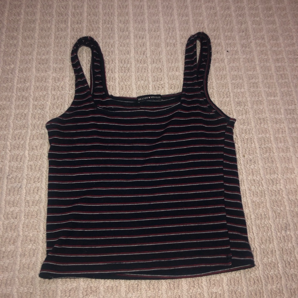 Brandy Melville striped tank top